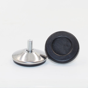 Yingya Stainless Steel Adjustable Feet With Rubber Base For Office Shelf Support Durable Anti-Slip Legs - Product Image 4