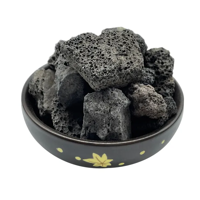 OEM size Black volcanic rock for sale