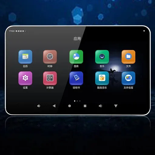 Phổ xe Android TV đài phát thanh stereo màn hình cảm ứng-xách tay 10 inch Đa-Chức năng thông minh TV cho xe cho tựa đầu màn hình