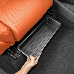 Boîte de rangement sous siège en ABS écologique, inodore, robuste, antidérapante, durable, ajustement universel de qualité supérieure, pour BMW Toyota Honda - Product Image 2