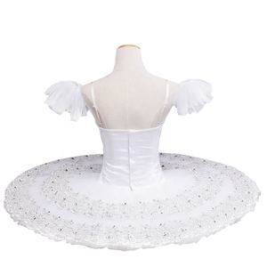 T0001 ragazze balletto professionale Tutu la bella addormentata <span class=keywords><strong>Ballerina</strong></span> rigida Tulle personalizzare classica danza bianca romantica Tutu - Product Image 2