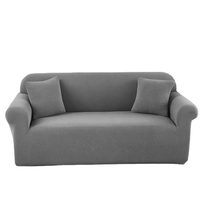 Housses de Canapé Extensibles pour Salon, Fauteuil et Canapé Modulable, Décoration d'Intérieur, Housse Élastique 1/2/3/4 Places