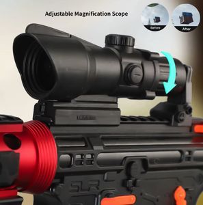 Hot Selling M4A1 Gel Toy <span class=keywords><strong>Gun</strong></span> Manuelles und automatisches Splatter Blaster Shooting Game - Product Image 2