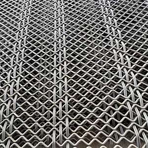 רשת תיל פלדה ארוגה, מסננת עגולה, מידות ניתנות להתאמה אישית לסינון סלעים במחצבות כרייה - Product Image 2