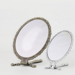 Specchio da Tavolo Pieghevole Fai-da-Te in Argento/Oro/Colore Antico, Specchietti Portatili Personalizzabili - Product Image 3