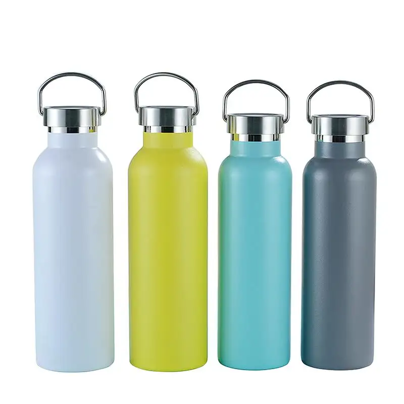 Vacuum Insulated bottle with Straw