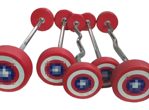 Shandong Zenbon PU materiale attrezzature per il fitness bilanciere fisso per palestra - Product Image 2