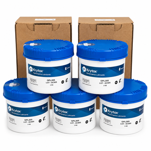 Graisse fluorée PFPE KRYTOXS <span class=keywords><strong>GPL</strong></span> 205 originale, lubrifiant non inflammable épaissi au PTFE pour roulements, joints et vannes à oxygène - Product Image 4