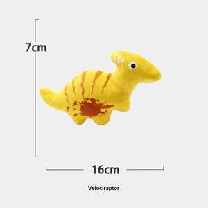 Nuovo Giocattolo Interattivo per Gatti a Forma di Dinosauro in Peluche, Set da Cinque Pezzi con Suono Divertente, Giocattolo Auto-Intrattenente per Animali Domestici, Vendita Calda - Product Image 6