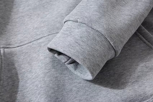Vêtements pour hommes Sweatshirts à capuche Vente en gros Logo personnalisé Fabricants de pulls à capuche en éponge française de haute qualité - Product Image 4