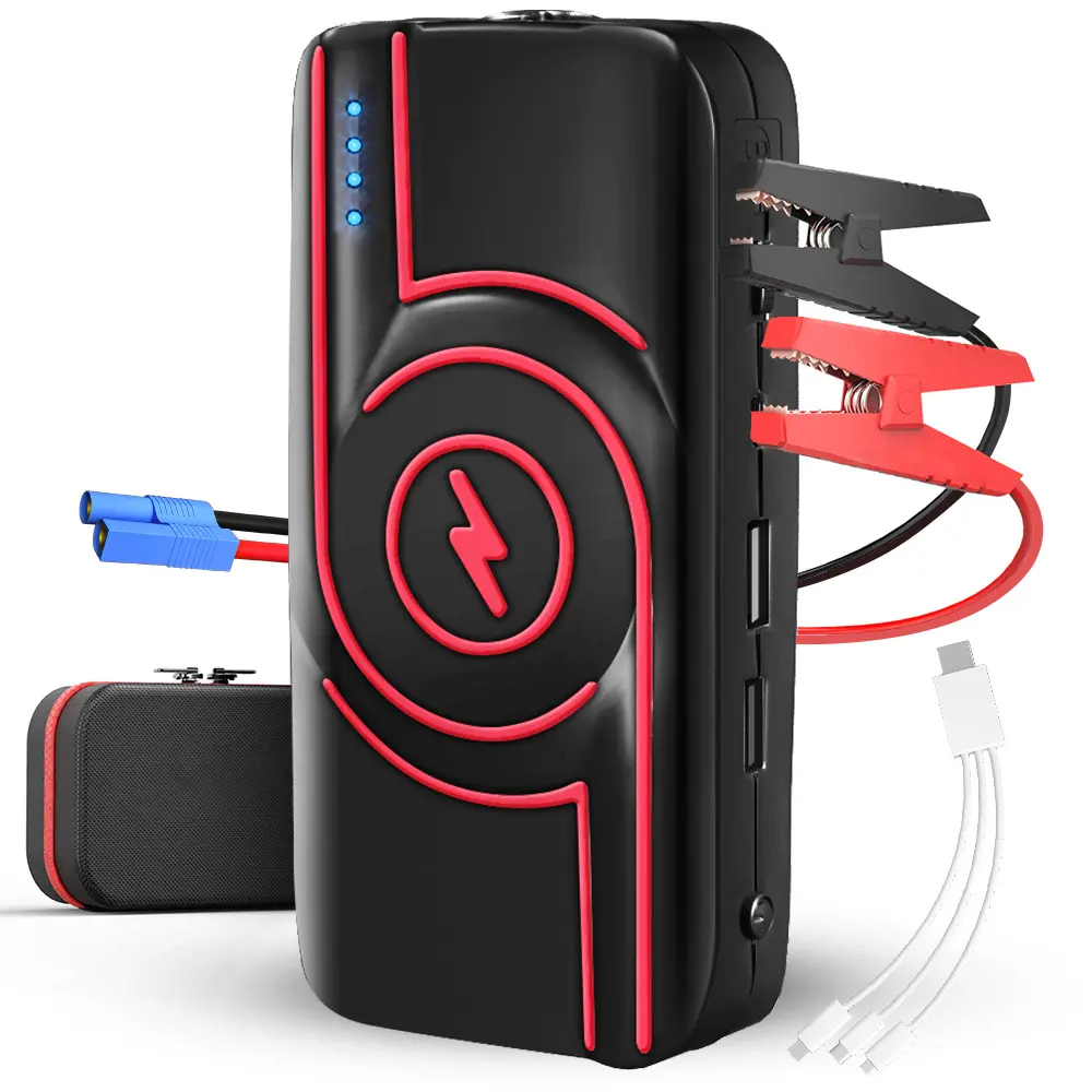 Großhandel 12000mah Multifunktions-Auto Power Bank Batterie Starthilfe