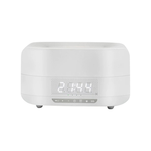 Ngọn lửa hương liệu máy thời gian đồng hồ báo thức loa không dây 400ml độ ẩm công suất lớn ngọn lửa hương thơm khuếch tán - Product Image 6