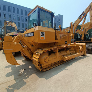 รถดันดิน CAT D6G d6d d7g d7r119KW คุณภาพสูง มือสอง กำลังเครื่องยนต์ 119 กิโลวัตต์ น้ำหนัก 16320 กิโลกรัม พร้อมถังเก็บแรงดัน สำหรับงานวิศวกรรมก่อสร้าง - Product Image 4