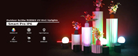Étanche 6x18W RGBWA UV LED Uplight à piles décoration de mariage extérieure IP65 DMX contrôlé 6in1 Par peut éclairer