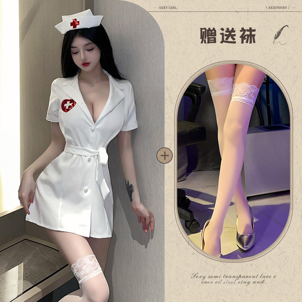 White + White Stockings