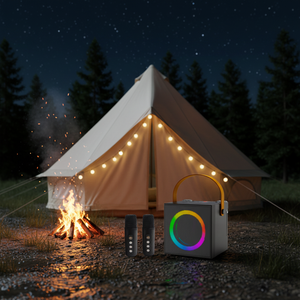 Altavoz Portátil Inalámbrico Profesional Recargable con Asa para Karaoke Clásico <span class=keywords><strong>de</strong></span> Exterior, Venta al por Mayor <span class=keywords><strong>de</strong></span> Fábrica OEM ODM 2026 - Product Image 1