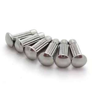 DIN tiêu chuẩn phẳng đầu sắt rắn đinh tán thép nhôm mù đinh tán với kết thúc mở các loại Pop kết thúc mở các loại mạ kỹ thuật - Product Image 4