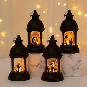 Lámpara LED de Halloween con Motivos de Mano de Zombi Macabra y Gato Negro, para Fiestas de Halloween, Festivales de Terror, Bares y Casas Encantadas - Product Image 1