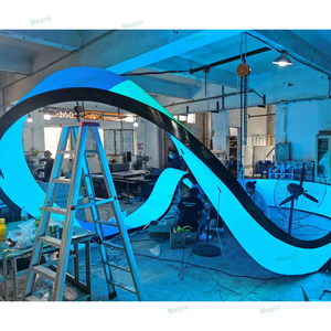 P2.5mm mềm linh hoạt <span class=keywords><strong>LED</strong></span> hiển thị bảng điều chỉnh 2.5m xi lanh <span class=keywords><strong>LED</strong></span> màn hình video tường cột ecran <span class=keywords><strong>LED</strong></span> linh hoạt Sản phẩm chất lượng cao - Product Image 4