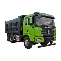 Camion benne Shacman X3000 6x4 Euro 2 Diesel neuf avec moteur Weichai, boîte de vitesses FAST, caméra de recul, capacité 31-40T, à vendre