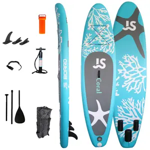 Sup sörf tahtası yüzgeçleri ile şişme ucuz isup pompa ile sörf şişme sörf