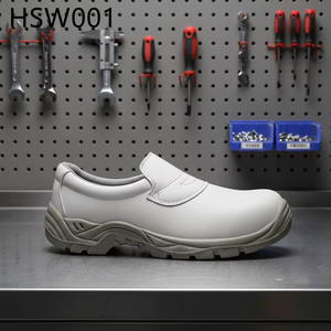 Sabots <span class=keywords><strong>de</strong></span> sécurité pour médecins LXG, en cuir non toxique, pour salle d'opération, résistants à l'huile, antidérapants, pour la restauration, chaussures <span class=keywords><strong>de</strong></span> travail pour chefs HSW024 - Product Image 6