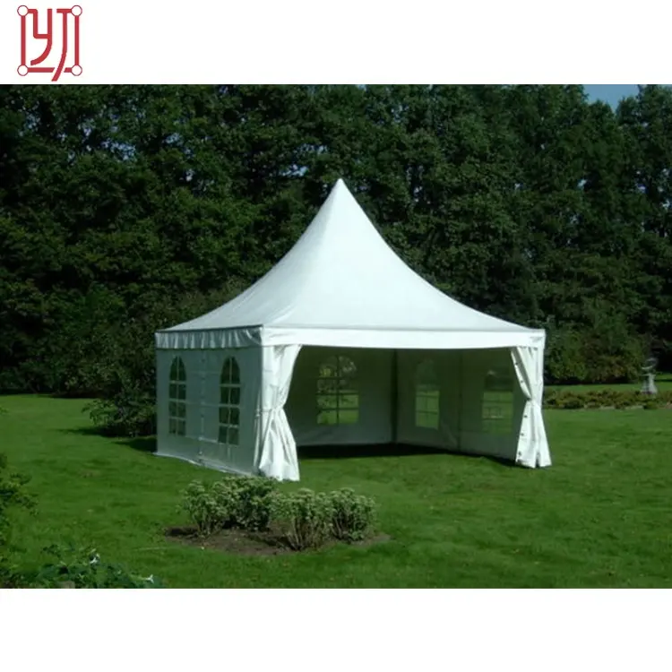 Luxury wedding pagoda marquee tent with lining for outdoor party