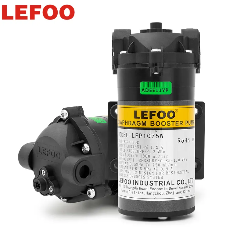 LEFOO — pompe à eau 75GPD RO, originale, pour osmose inverse, Booster, plante, DC