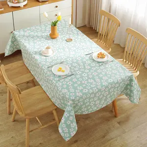 Best sale PEVA printed rectangular table cloth tablecloths for pistache decoration tables