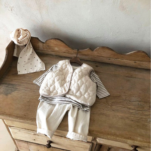 Nuevo Chaleco Infantil Retro para Otoño e Invierno, Chaleco Cortavientos de Color Sólido para Bebés, Niños y Niñas - Product Image 4