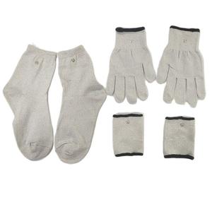 Di alta qualità in fibra d'argento guanti fisioterapici stimolazione decine unità di mano per la fisioterapia di circolazione del sangue di massaggio - Product Image 2