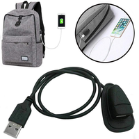 Adaptador de Interfaz de Carga USB2.0 Externo, Cable de Carga para Mochila