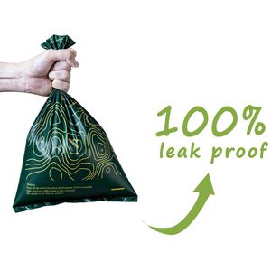 Bolsas para excremento de perro personalizadas HC Vest PLA de almidón de maíz PBAT, impresas en flexografía, totalmente biodegradables, suministro directo de fábrica, ecológicas - Product Image 1