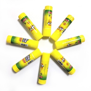 Bâton de colle PVA jaune personnalisé OEM, respectueux de l'environnement, fournitures scolaires pour l'artisanat, adhésif pour papeterie - Product Image 2