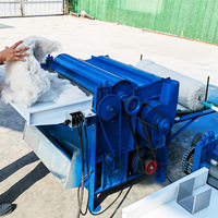 Machine à carder la laine et le coton à haute efficacité, équipement électrique de traitement des édredons pour les usines textiles