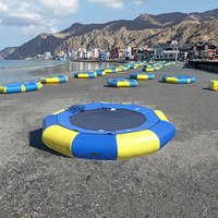 Offre Spéciale : Trampoline Aquatique Gonflable Électrique Personnalisé en Usine, Installation de Divertissement Aquatique Certifiée CE, Durée de Vie Maximale de 3 Ans