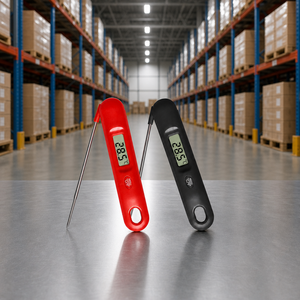 Thermomètre numérique à lecture instantanée pour viande, étanche, pliable, avec sonde alimentaire LCD, adapté au barbecue, à la <span class=keywords><strong>cuisine</strong></span> - Product Image 6