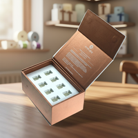 Coffret Cadeau Haut de Gamme Imperméable et Modulable avec Plusieurs Compartiments et Doublure en Mousse pour Emballage de Bonbons et Snacks – Boîte Rigide Personnalisable