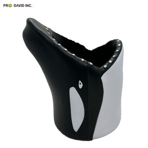 Refroidisseur de bouteille en PU en forme d'épaulard pour adultes et enfants Produit promotionnel toute l'année pour les amoureux des animaux - Product Image 4