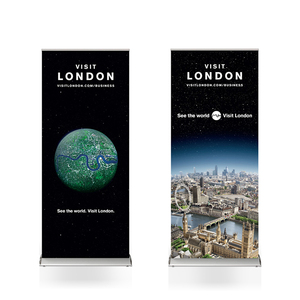 Custom Design Roll Up Banner <strong>Display</strong> Cardboard <strong>Display</strong> <strong>Stand</strong> For Retail Store Any Size For Events Celebration Festival - Product Image 3