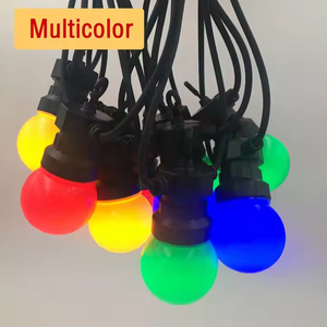 G50 Guirlande de lumières LED Ampoules d'éclairage Festoon 5m-30m IP65 Rated Éclairage décoratif intérieur/extérieur pour les fêtes de Noël - Product Image 3