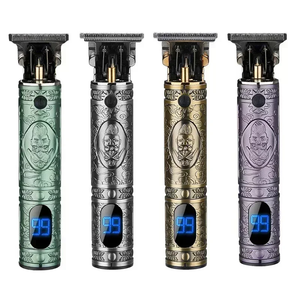 Máquina Cortapelos JM-700AL, Cuchilla en T de Acero Inoxidable, Afeitadora para Hombres, Recargable, la <span class=keywords><strong>Mejor</strong></span> <span class=keywords><strong>Recortadora</strong></span> de Pelo para Cabeza Rapada - Product Image 5