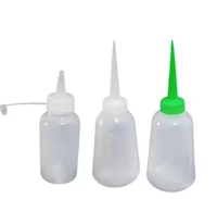 Bouteille de colle et d'huile modled à injection épaissie pour petits produits en plastique à bouche incurvée