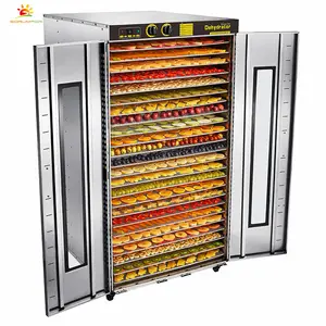 China fábrica preço alta eficiência fruta deshidratante comercial máquina de secagem em estoque