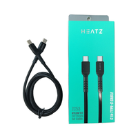 Câble de données Heatz ZC53 C vers Type-C Câble de charge rapide NYLON'FIT 3A