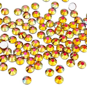 Piedras Brillantes de Alta Calidad OLeeya SS6-SS30, Piedras Planas de Cristal, Diamantes de Imitación sin Fijación en Caliente para Decoración de Uñas - Product Image 2