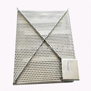 Générateur de granulés portable, boîte pour fumée en bois 304 en acier inoxydable, outil de barbecue perforé - Product Image 2