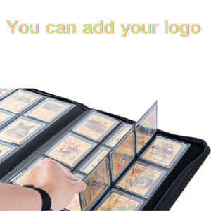 Reliure Toploader, peut contenir 288 chargeurs supérieurs pour cartes, 9 poches Album de stockage d'affichage de cartes double face avec pochettes - Product Image 4