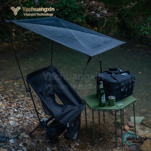 Chaise de camping pliable légère, en tissu Oxford, design minimaliste, portable, pour la plage et le jardin, avec sac de transport - Product Image 3