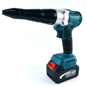 Pistola Remachadora de Impacto Inalámbrica OEM 21V 6.0Ah con Batería de Iones de Litio, Remachadora Eléctrica para Acero Inoxidable, Pistola para Extraer Tuercas - Product Image 2